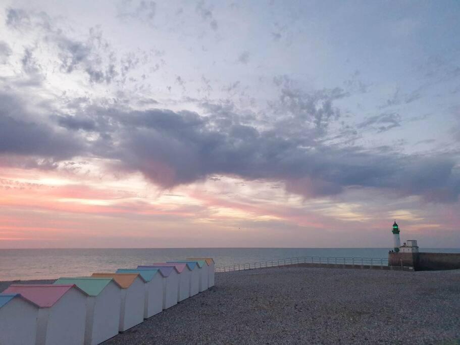 Notre Nid - Grande Terrasse Privee En Bord De Mer, Au Coeur Du Quartier Historique Du Treport ! Wifi Ле-Трепор Екстер'єр фото